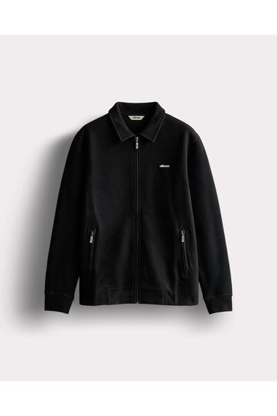 Ellesse Μαύρο ανδρικό φούτερ με φερμουάρ 6WM1009