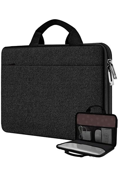 KASTWAVE Laptop Case 13.3-14 inch Briefcase Handbag, Water-Resistant and Shoc...