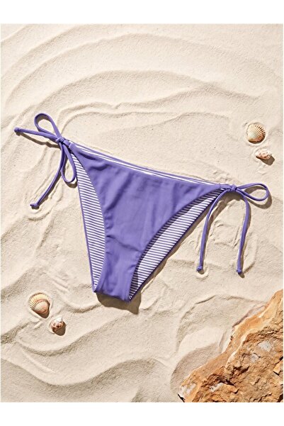 LC Waikiki Γυναικείο κάτω μέρος μπικίνι με διακοσμητικό δέσιμο διπλής όψης