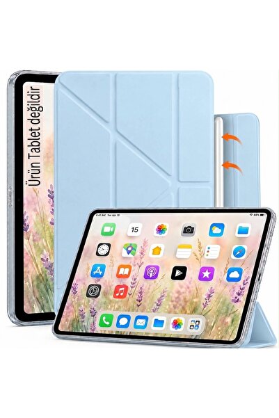 m.tk moveteck iPad 11 A16 2025 /10. Nesil 10.9 inç Kılıf Kalem Tutuculu Manye...
