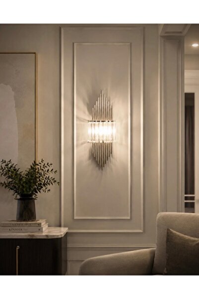 luxury modern aydınlatma Risso Aplik Duvar Lambası Salon Koridor Dekoratif Ap...