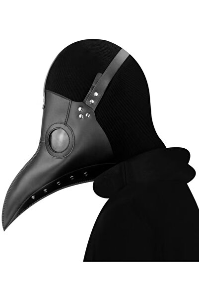 GGEROU Plague Doctor Bird Mask Long Nose Beak Mask Steampunk Holiday Party Co...