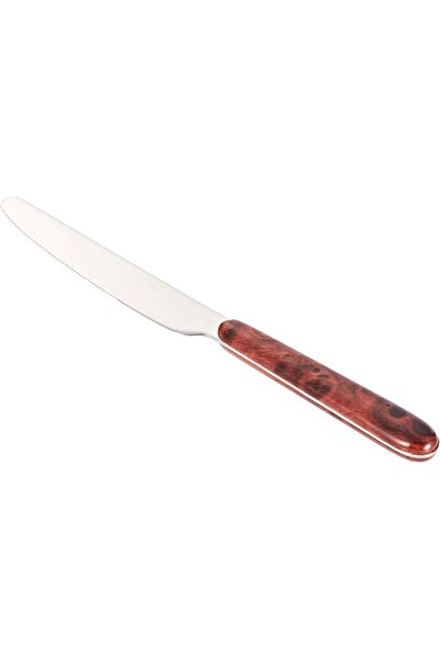 Winsor Stainless Steel Walnut Handle Dessert Knive,Silver