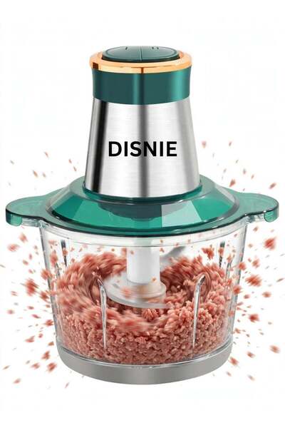 DISNIE 2L Quick Chopper 650W Electric Food Processor Meat Mincer Stainless St...