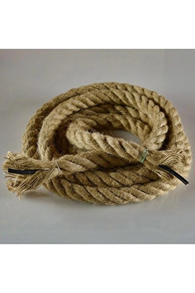 Flippy Vintage Πολυέλαιος LV121/10BK, 10xE27, Ρουστίκ, Σχοινί και Μέταλλο, 2x...