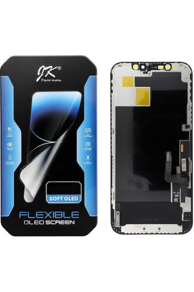OEM Οθόνη LCD Jk για iPhone 12 / 12 Pro Μαλακή OLED Αντικατάσταση IC