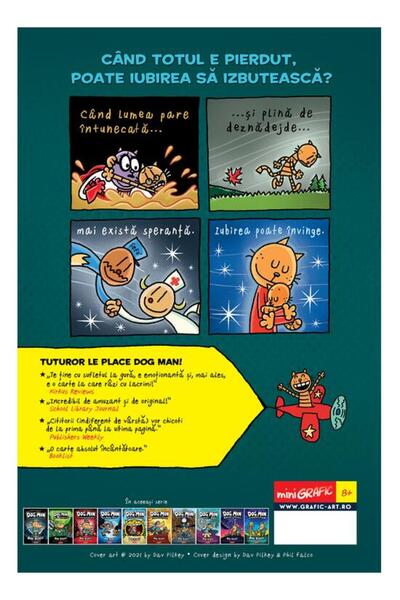 Minigrafic Dog Man (#10). La răscruce de mame -Dav Pilkey