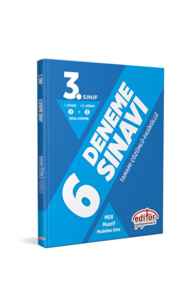Editör Yayınevi 3.SINIF 3+3 DENEME (2027)