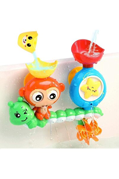 Arabest Interactive Baby Bath Toys for Toddlers,Suction Cup Wall Spin Toys wi...