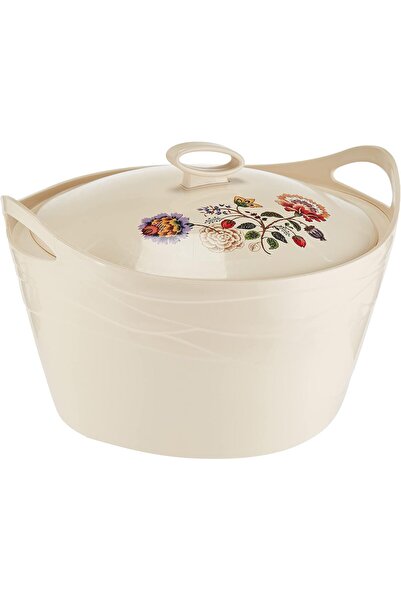 Winsor Flamingo Hotpot Casserole, Beige, 5000Ml, Whf5.0