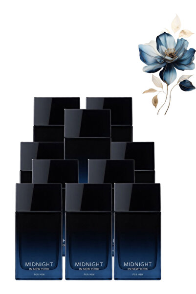 Midnight 10 قطع من عطر نيويورك للرجال 85 مل