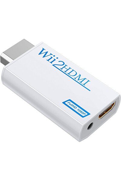 Arabest Wii to HDMI Adapter,720P/1080P HD Converter with 3.5mm Audio Output f...