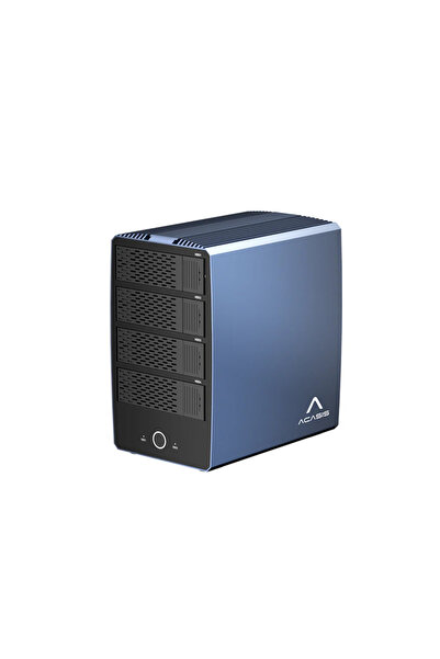 Acasis EC1004 40Gbps 4x HDD 2x M.2 NVMe 136TB 8K DisplayPort Fanlı Disk İstasyonu