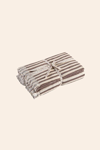 İrya In Lines Yarn Dyed Towel 50X90+80X150 cm Mint Lavender