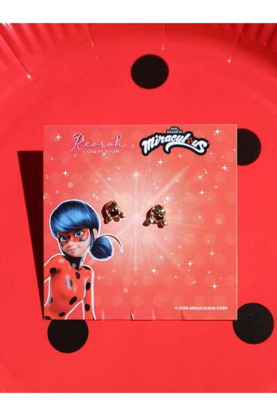Reorah Collection Miraculous ®   Ladybug Nail Earrings