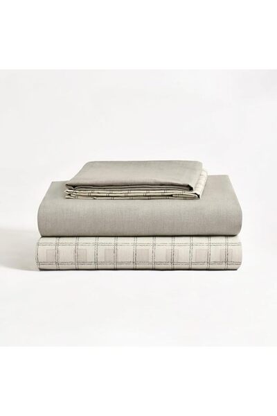 Master Home Textile طقم غطاء لحاف قطني بنقشة زهور، يناسب سرير بحجم 160 × 200 ...