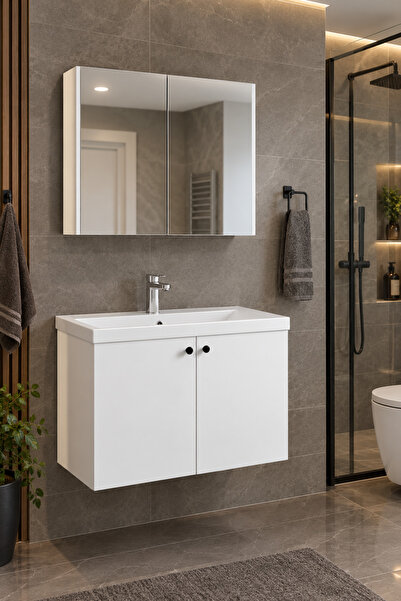 Genel Markalar 65m kulplu banyo dolabı