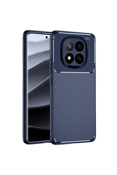 OtoTech حافظة هاتف Xiaomi Redmi Note 14 Pro 4G بتصميم كربوني بتركيز تلقائي - ...