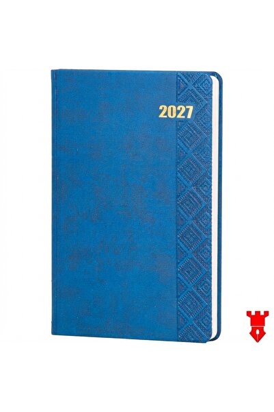 KALE PROMOSYON 2027 Dated Agenda 16X24 with Edge Pattern