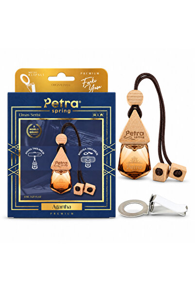 Agartha 8ml Araç Kokusu , Klipsli ve Ahşap İp Askılı , Oto Kokusu , Araba Kokusu, Asma Koku , Koku, Araba Parfüm