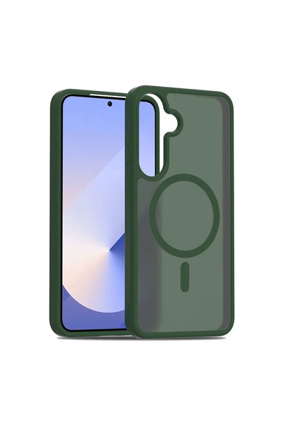 OtoTech غطاء جوكو سامسونج جالاكسي S25 جوتا ماجسيف - أخضر داكن