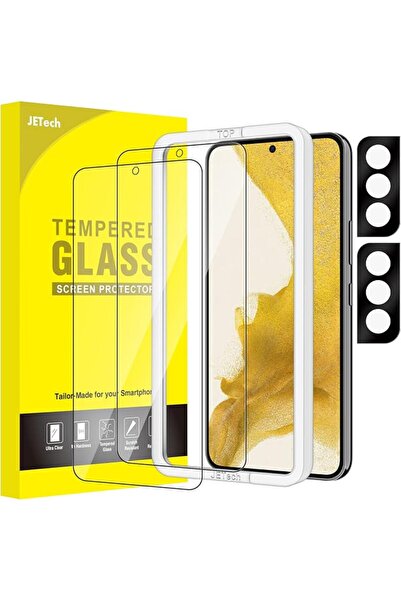 GENERAL Jtech for Samsung Galaxy S22 5g Tempered Glass Screen Protector 4-Pac...