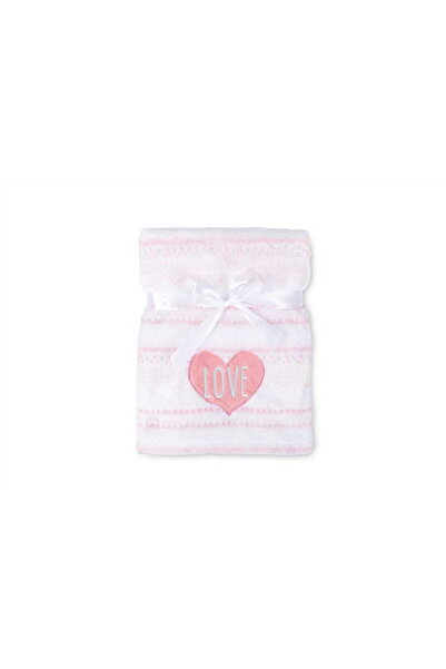 BabyMatex Pătură cu broderie 75x100 RICCO Roz
