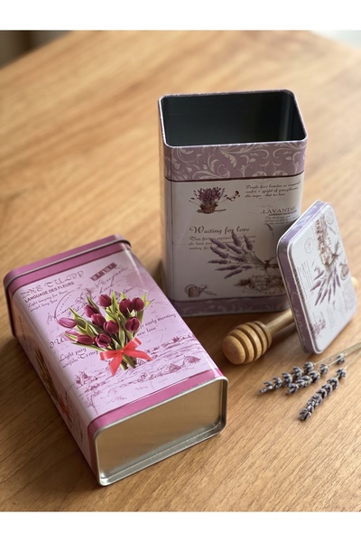 Hedisam Metal Gift Box 2 Pieces 16X9 cm