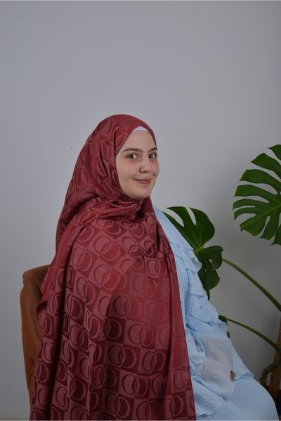 Duru Halka Desenli Şal