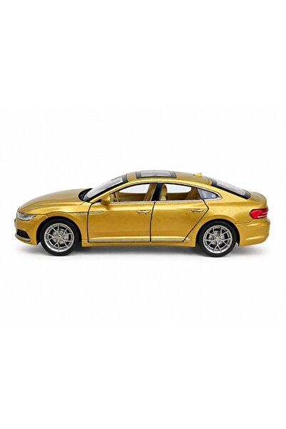 LEIBOO Mașină metalică Volkswagen Arteon, scară 1:32, cu lumini, sunete și fu...