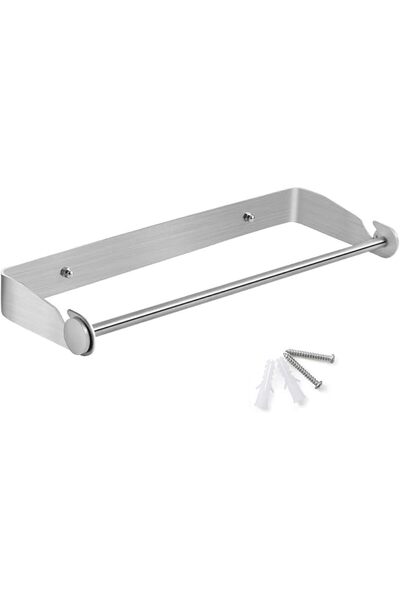 Arabest Under Cabinet Paper Towel Holder, Wall Mount with Self-Adhesive/Drill...
