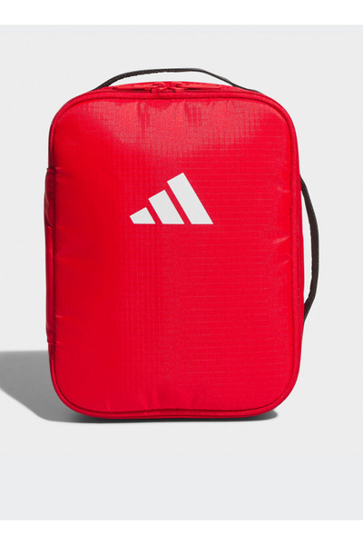 adidas Logo Print Lunch Bag for Boys 8-12 Years with Zip Closure - 6L