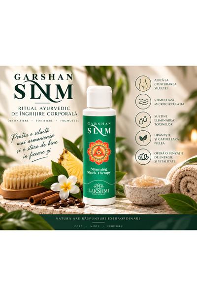 Lakshmi Ser corporal concentrat Garshan Slim Slimming Shock Therapy 100 ml, p...