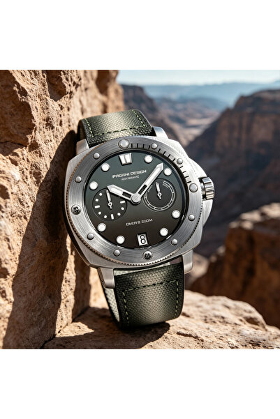 Pagani design Canvas belt sports mechanical watch