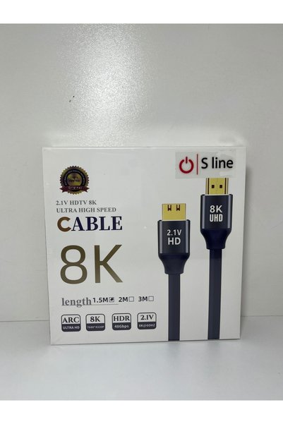 S LİNE 8 K HDMI KABLO