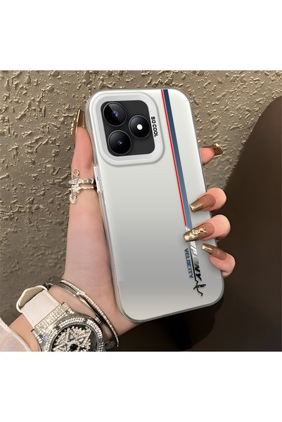 CHICASELUX Realme Note 50 Compatible Speed Race Style Case, Red Blue Vertical...