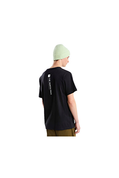 THE NORTH FACE تي شيرت M VERTICAL REG SS TEE-GRAPHIC للرجال للاستخدام الخارجي...