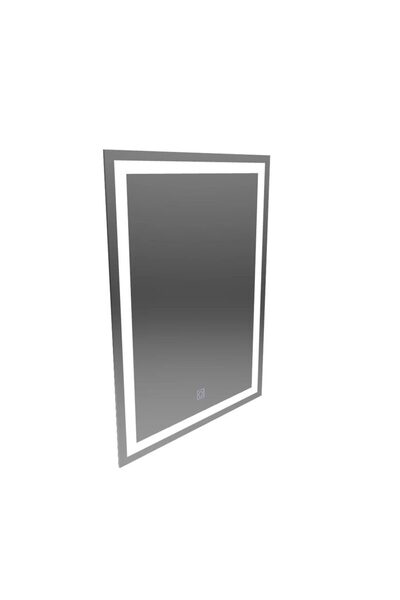 Flippy Ορθογώνιος καθρέφτης LED, 60x80εκ., Πλαίσιο Basic Touch