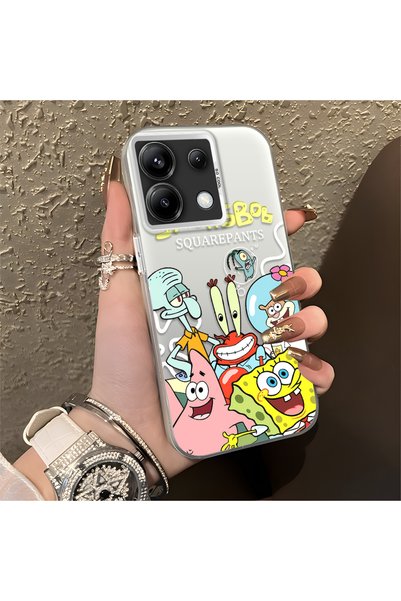 CHICASELUX Poco X6 Compatible Childlike Cartoon Case, Underwater Character Gr...