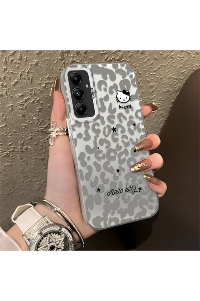 CHICASELUX Samsung Galaxy A05S Compatible Grey Leopard Pattern Phone Case, St...