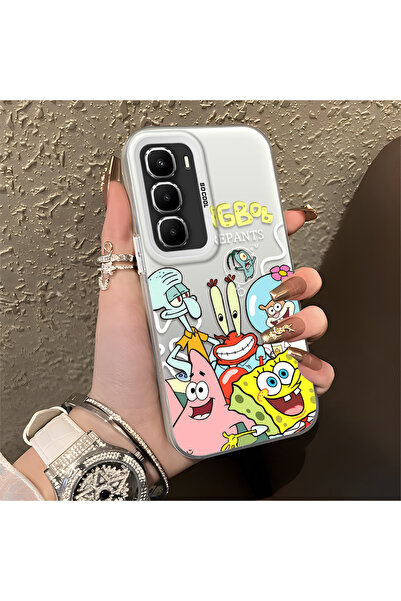 CHICASELUX حافظة كرتونية للأطفال متوافقة مع هاتف Infinix Hot 60i، مجموعة شخصي...