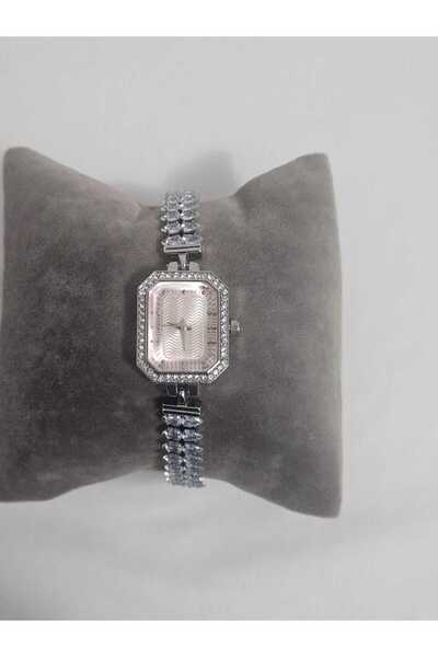 Symrna Zircon Stone Waterproof Wristwatch