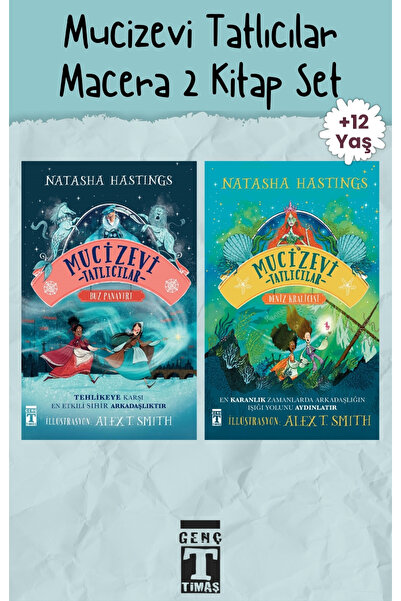 Genç Timaş Mucizevi Tatlıcılar Macera Seti - 2 Kitap Set - Natasha Hastings -...