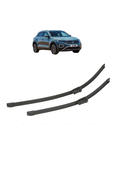 Bosch Σετ 2 υαλοκαθαριστήρων για Volkswagen T-ROC (A11, D11) 2017-2021, για π...
