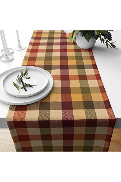 Filamente Digital Printed Runner - Checkered / Autumn / Halloween Series - 14...