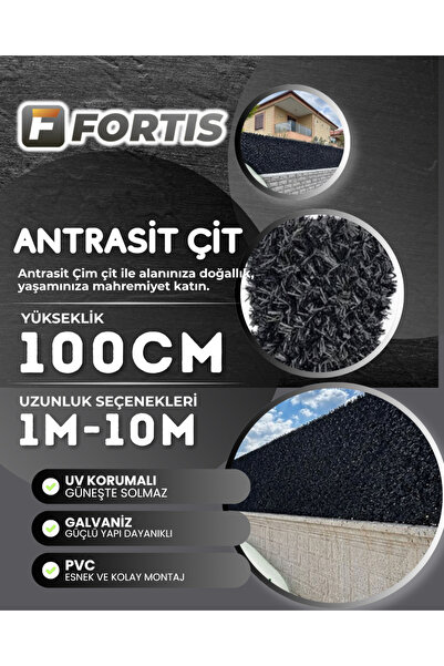 Fortis Peyzaj Bağlama Teli Hediyeli Çim Çit Örgü Telli Bahçe Çiti 100 Cm X 7 ...