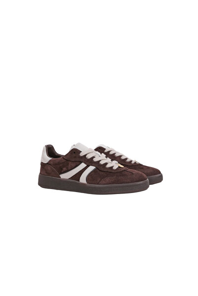 Tigra Nara Kadın Kahve Hakiki Deri Sneaker