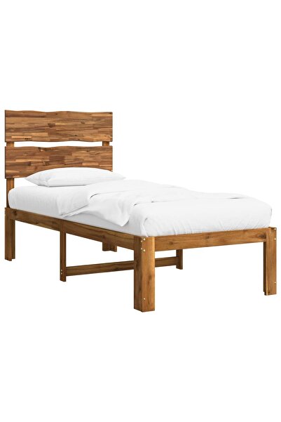 vidaxl Cadru de pat single cu tablie ROSTOCK 80 x 200 cm