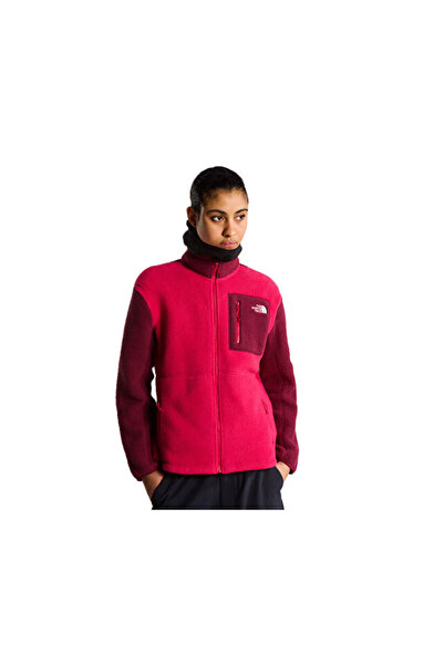 THE NORTH FACE W Yumiori Full Zip Women's Outdoor Fleece Jacket Nf0A8E88S691 Red
