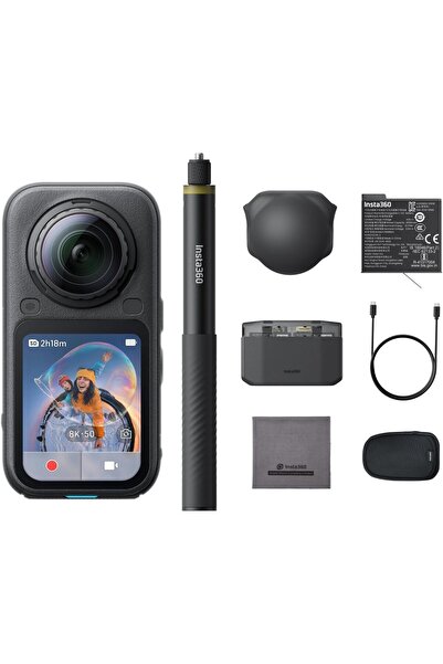 Insta360 حزمة X6 القياسية (أسود) |   الطلب المسبق؛ انظر الصفحة للحصول على الت...